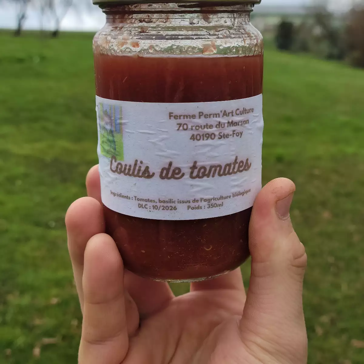 Coulis de tomates (350 ml)