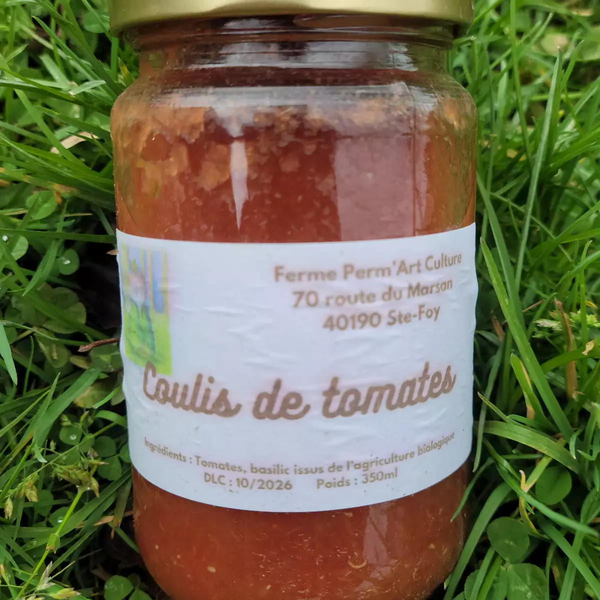 Coulis de tomates (350 ml)